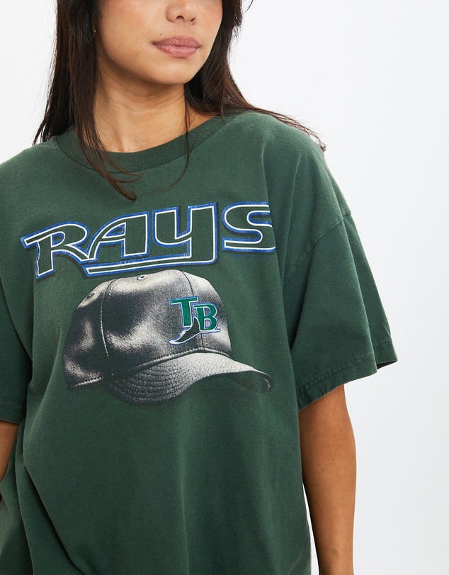 Vintage by The Real Deal - Pre Loved - 90s MLB Tampa Bay Rays Tee