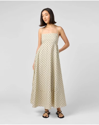 MVN - Polka Dot Maxi Dress