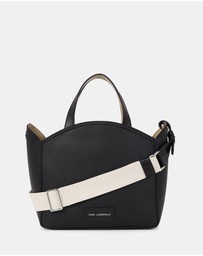 Karl Lagerfeld - K/Circle Perforated Small Tote Bag