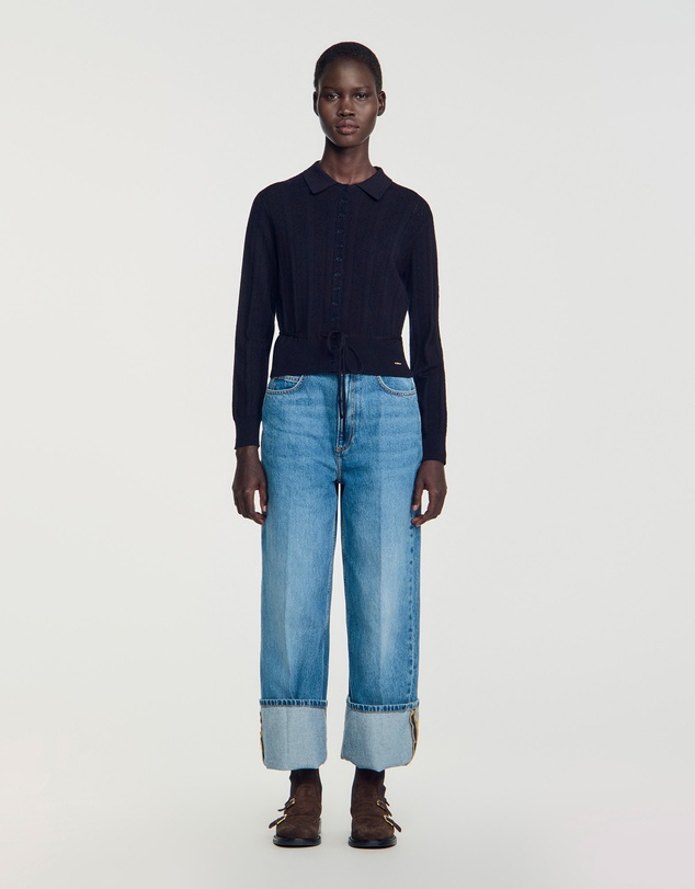 Sandro - Lotus Cardigan