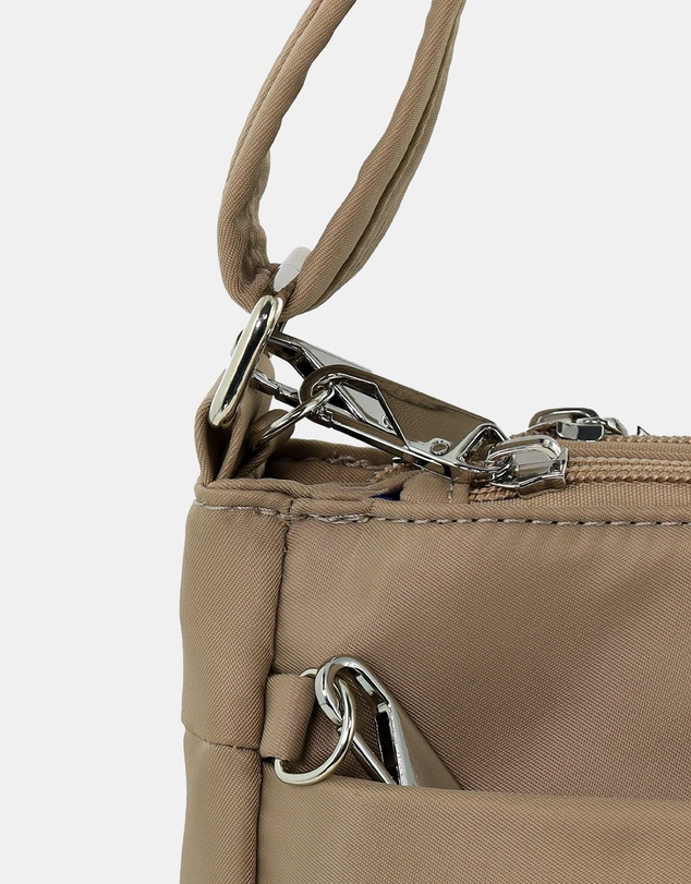 Pierre Cardin - Pierre Cardin Nylon Anti-Theft Cross Body Bag