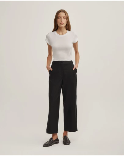 Witchery - Linen Crop Pants
