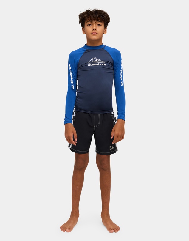 Quiksilver - Boys 8 to 16 On Tour Long Sleeve Id Rashguard