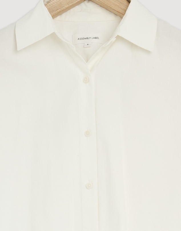 Revibe - Repaired Assembly Label Cotton Womens Shirts S/S