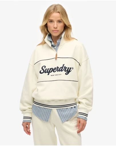 Superdry - Country Club Loose 1/4 Zip