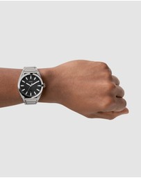 Fossil - Everett Silver-Tone Analogue Watch FS5821