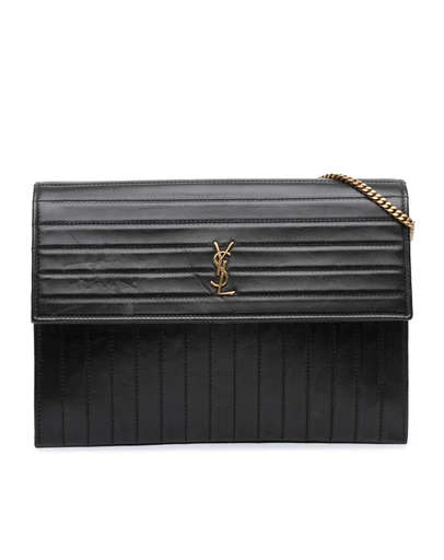 Pre-Loved by Azura Reborn - Pre-Loved Quilted Calfskin Victoire Chain Crossbody