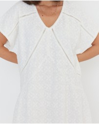 ALEXANDRA - Isaac Dress White