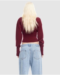 Lioness - Head In The Clouds Cardigan - ICONIC EXCLUSIVE