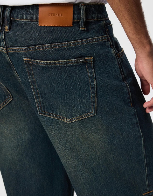 Thrills - Mid Slacker Relaxed Long Denim Jeans