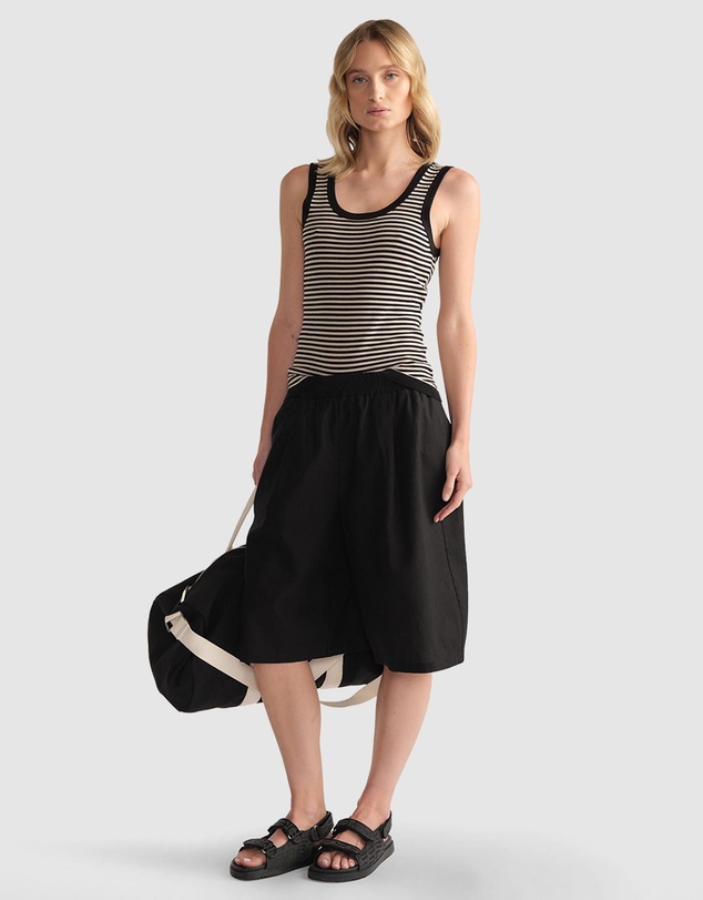 Decjuba - D-Luxe Linen Blend Bermuda
