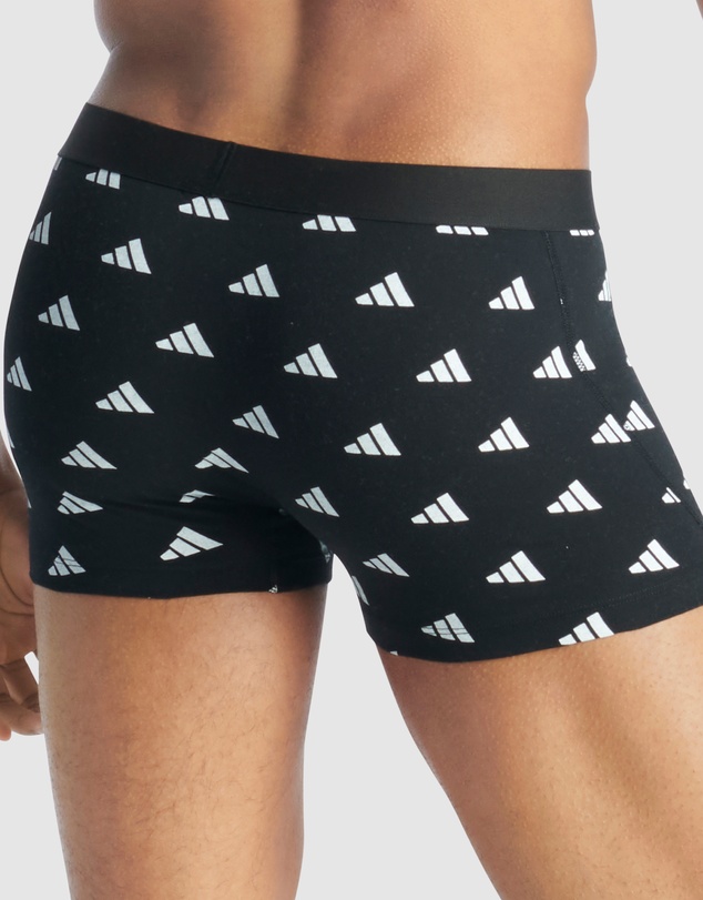 adidas Sportswear - 3 Pack Active Flex Cotton Trunk Underwear