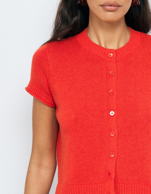 AERE - Abi Cotton Cashmere Blend Cardigan