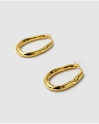 Brie Leon - Organica Bent Hoop Earrings