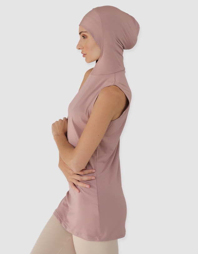 Mod Squad - Luxe Sleeveless Hooded Tank Base Layer