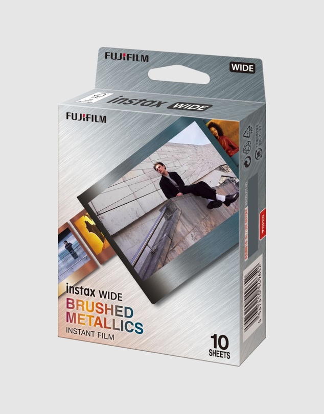 Fujifilm - Instax Wide Film Brushed Metallics 10 Pack