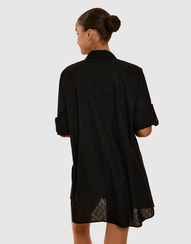 Simone Perele - Charmer Cotton Diamond Button Through Shirt