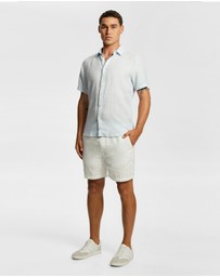 yd. - Lewis Pure Linen Shirt