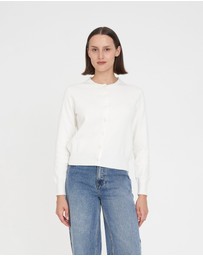 Huffer - Classic Button Up Cardigan