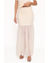 Petal & Pup - Susan Mesh Drop Waist Skirt - Yellow