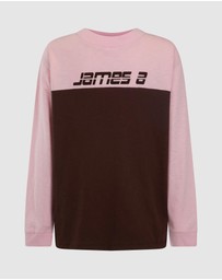 Araminta James - James Splice Long Sleeve Tee