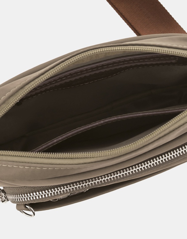 Pierre Cardin - Pierre Cardin RFID Anti-Theft Nylon Crossbody Bag