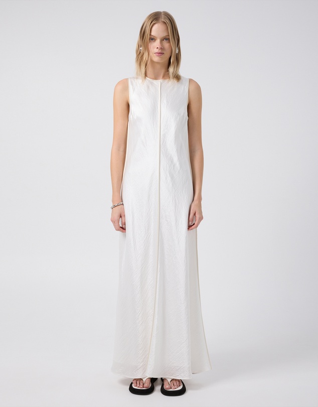 Third Form - Crush Contrast Bind Maxi Tank Dress