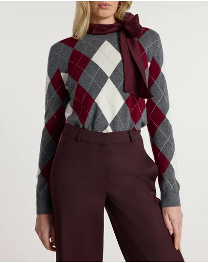 Marcs - Alison Argyle Merino Knit
