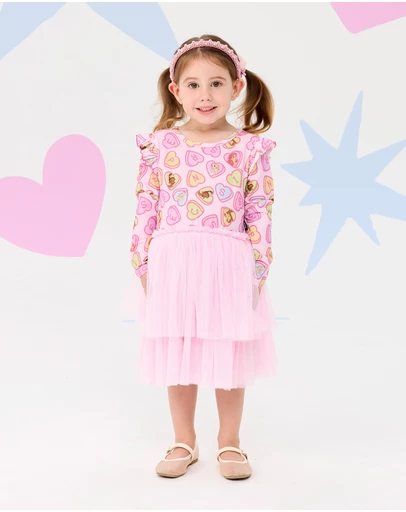 Rock Your Kid - Disney Princess Frill Dress ICONIC EXCLUSIVE - Kids