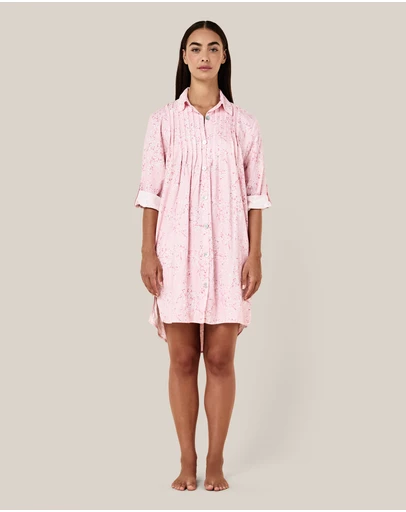 Papinelle - Cheri Blossom Cosy Pleat Front Nightie
