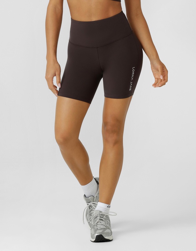 Lorna Jane - Lotus No Chafe Phone Pocket 16cm Bike Shorts - ICONIC EXCLUSIVE