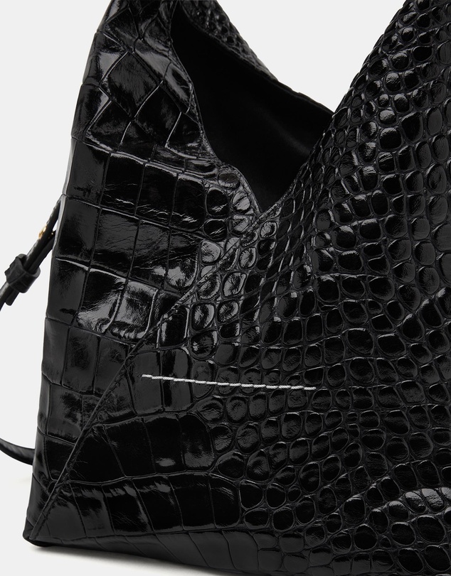 MM6 Maison Margiela - Small Japanese Crossbody Leather and Numeric Logo Bag
