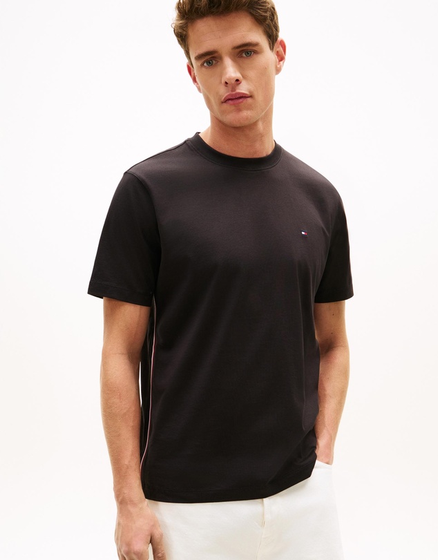 Tommy Hilfiger - Global Stripe Side Seam Jersey T-Shirt