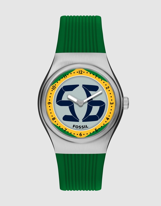 Fossil - Archival Big Tic Green Analogue-Digital Watch
