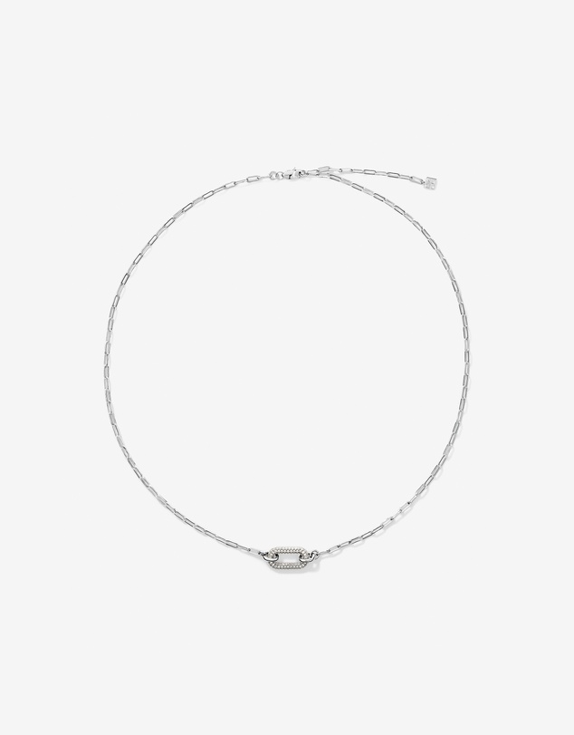 Michael Hill - Luxe Links Paperclip Necklace in Sterling Silver