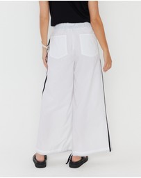 ALEXANDRA - Aladin Pants White