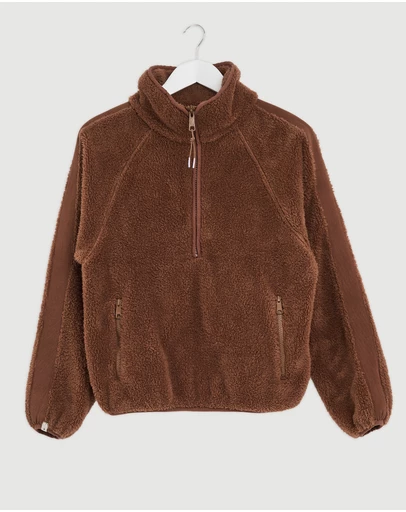 Revibe - Repaired The Upside Harlow Fleece Pullover - AU 6
