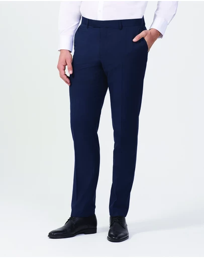 Van Heusen - Wool Blend Check Suit Pant