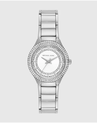Michael Kors - Sylvia Silver Tone Analogue Watch