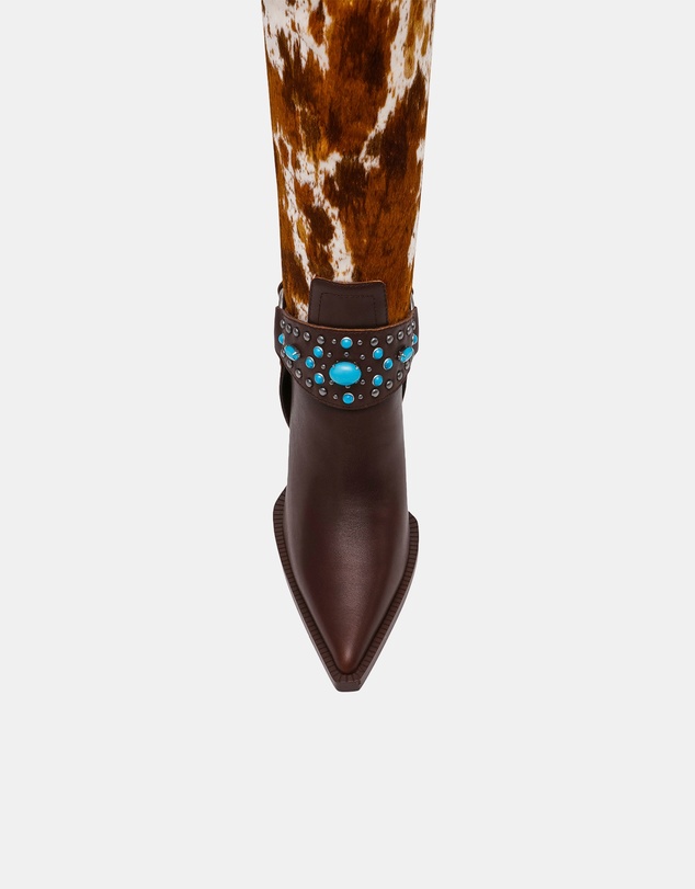 Steve Madden - Kolt-H Brown Multi Boots