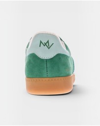 Mia Vita - Ramona II Lace-Up Casual Sneaker - Green Mint
