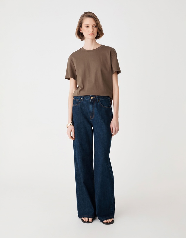 Forcast - May Relaxed Cotton T-shirt