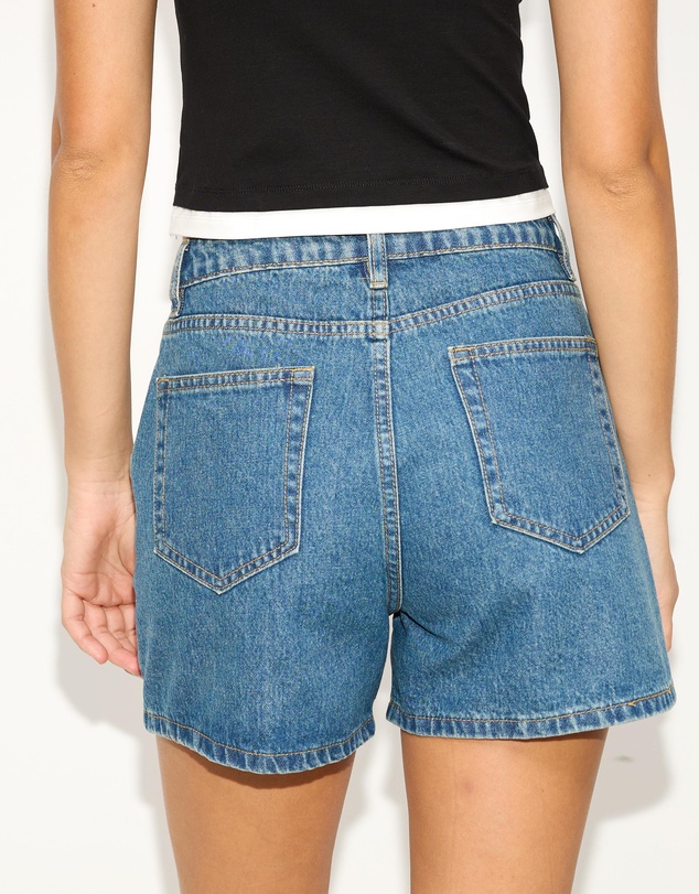 Dazie - Solana Denim Shorts