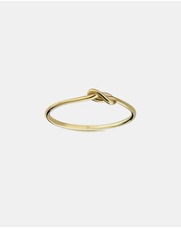 Zoe Olivia - 9K Gold Knot Ring