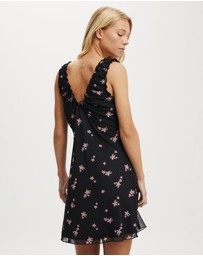 Cotton On - Jenna V Neck Mini Dress