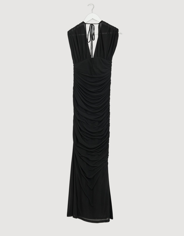 Revibe - Repaired CHANCERY Josie Mesh Maxi Dress - AU 10
