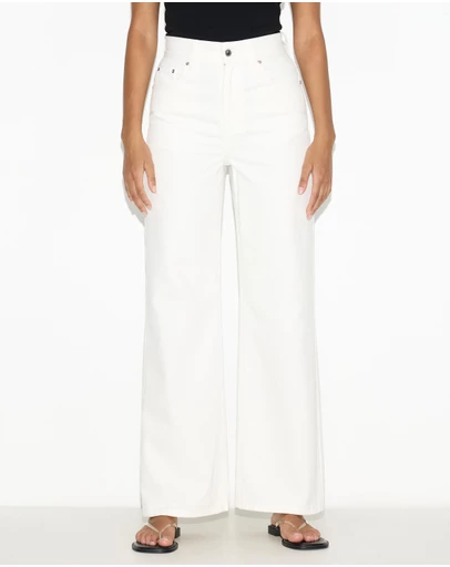 Dazie - London High Waisted Wide Leg Jeans