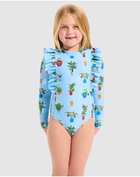 Seafolly - Playa Bonita Frill Paddlesuit - Kids