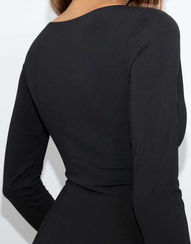 Dazie - Alexis Reversible Buckle Mini Dress