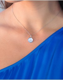 Georgini - GEORGINI OCEANS DOLPHIN MOTHER OF PEARL PENDANT SILVER